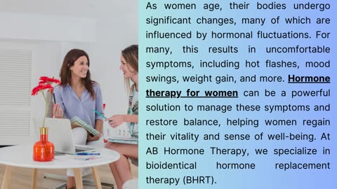 Navigating Menopause with Hormone Therapy A Guide for Women