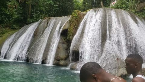 Reach Falls River Located in Portland Jamaica