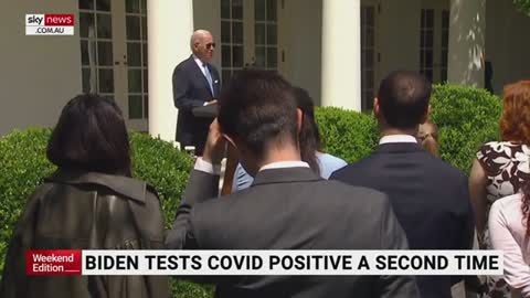 President Biden tests positive for COVID-19 a 2ns time..?!?