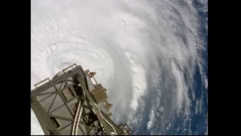 HURRICANE FRANKLIN IS SEEN FROM THE INTERNATIONAL SPACE STATION