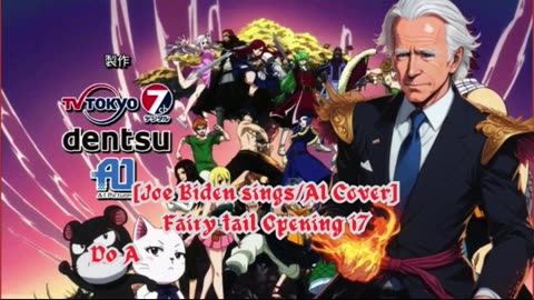 [Joe Biden sings/AI Cover] Fairy tail Opening 17 | Do As Infinity - Mysterious Magic