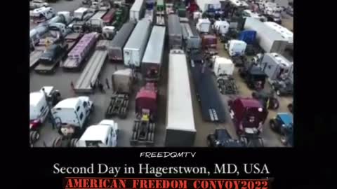 Washing D.C. Freedom convoy 2022