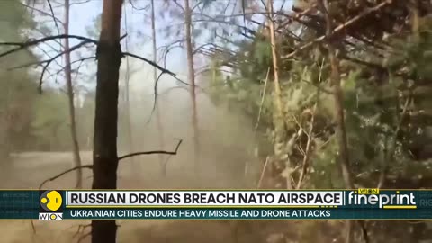 Russia-Ukraine War: Latvia says crashed Russian drone was fully-armed shahed | WION Fineprint