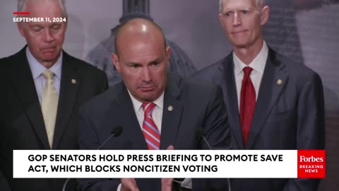 BREAKING NEWS: GOP Senators Excoriate Democrats For Opposing Bill To Block Noncitizen Voting