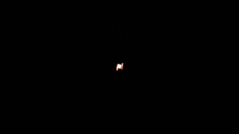 International Space Station (ISS) being sighted in the sky.