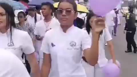 Marcha por feminicidio en Cartagena