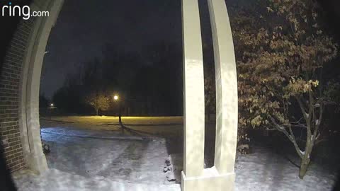 Meteor Reentry Over Ann Arbor