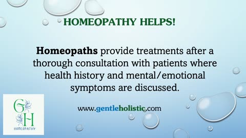 Homeopathy Helps!