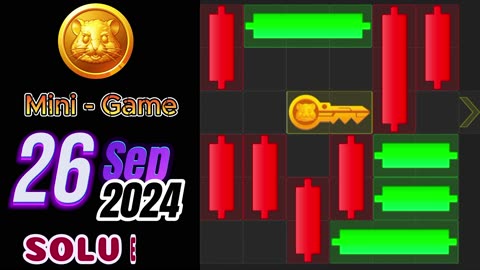 26 September Mini Game 100% Solved | Hamster Kombat Mini Game Puzzle Today 26 September #hamster