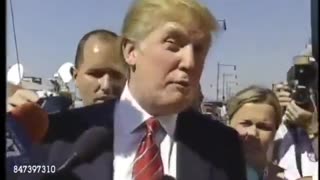 President Trump on 911