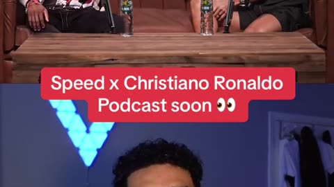 Speed x Christiano Ronaldo podcast soon#fyp #speed #ishowspeed #christianoronaldo #youtube