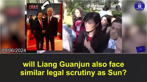 Linda Sun is charged with acting as an agent of the CCP, what about Liang Guanjun?