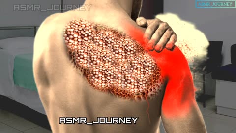 "How Backbone Infection is Removed: Simple Animation Guide" | Asmr Animation #animation #treatment