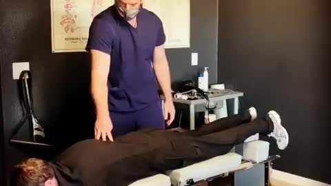 Chiropractic Mid Back Adjustment