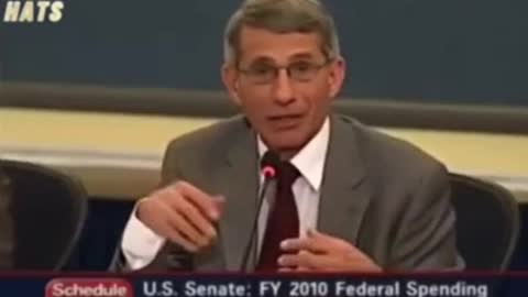 Dr. Fauci 2010 { 2010 Dr. Fauci Explains Early On...}