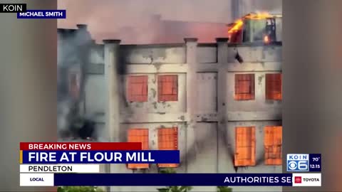 Flour Mill Fire