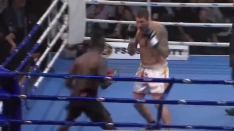 1 PUNCH KO - ISRAEL ADESANYA vs DAN ROBERTS 100KG TOURNAMENT INSANE ONE PUNCH STANDOVER KO