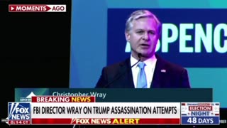 FBI Director WRAY on Trump assassination attempts