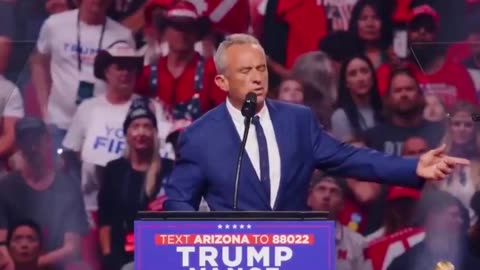 Watch RFK. Jr's Epic Speech in Arizona as he joins the MAGA Movement