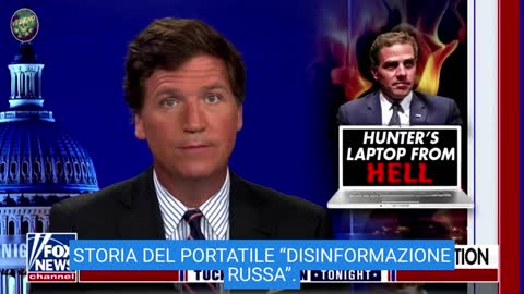 Tucker Carlson parla del laptop di Hunter Biden