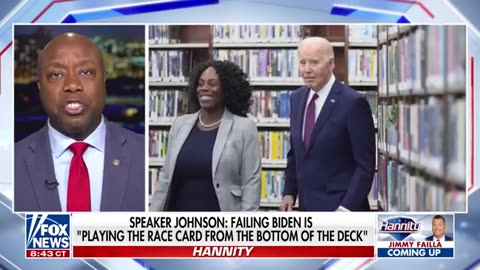 STUNNED_ Tim Scott reacts to Biden comments_ says they are _disgusting and despicable_