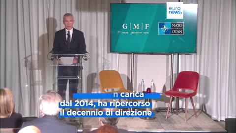 NOTIZIE DAL MONDO NATO:l'ultimo discorso di Jens Stoltenberg da segretario dopo 10 anni alla guida della NATO,il mandato di Stoltenberg da segretario generale si concluderà ufficialmente il 1° ottobre 2024 dal 2 ottobre ci sarà Mark Rutte