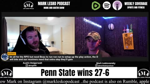 ALLAR OUT? RUTGERS POST-GAME || MARK LESKO PODCAST || PENN STATE #pennstatefootball #collegefootball