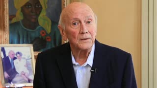 FW de Klerk apologises for his contribution to apartheid.