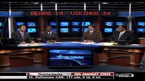 Bears @ Vikings Week 13, 2008 - Sunday Night Football - Full Game