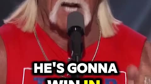 Pt 5 Professional entertainer and wrestler Hulk Hogan spoke at the RNC 2024 #viral #trump