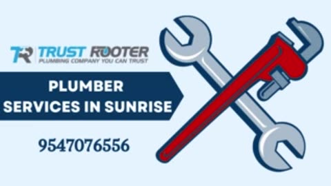 Reliable Plumbing service in Sunrise