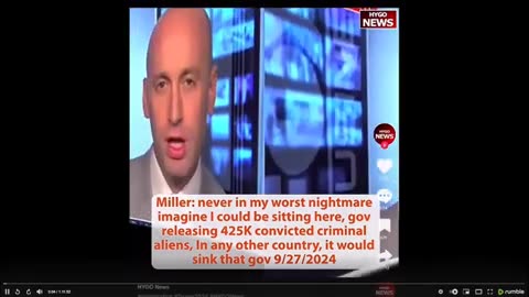 Stephen Miller on CONVICTED CRIMINAL Illegals entering ..