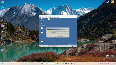 Destroying Windows 2000 Build 2128 Professional German on PCem