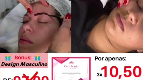 Curso Designer de Sombrancelhas/Depilação Facial com Certificado 😸✅