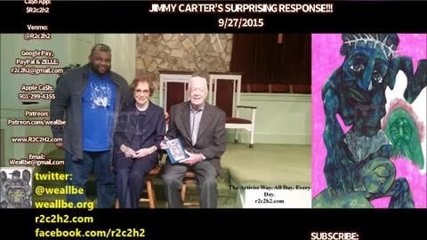 Was Jesus Black??? US Pres & Sunday School Teacher Jimmy Carter Answers. Happy 100th!!!