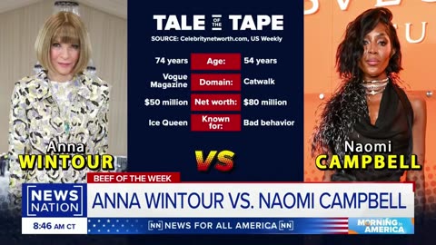 Naomi Campbell vs. Anna Wintour: Beef of the Week | Morning in America