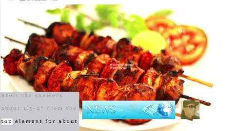 Spicy Chicken Tikka (Kebab)