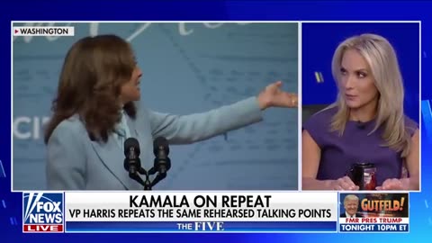 'So embarrassing'_ Jesse Watters reacts to Kamala Harris' 'word salad,' 'pander