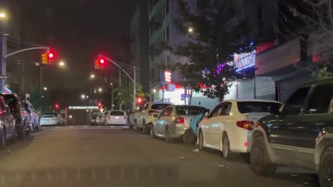 THE BRONX NEW YORK CITY AT NIGHT