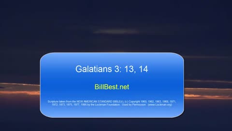 Galatians 3: 13, 14 narrated