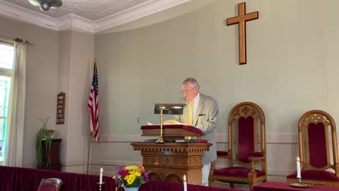 Sunday Sermon, Cushman Union Church, 09/4/2022