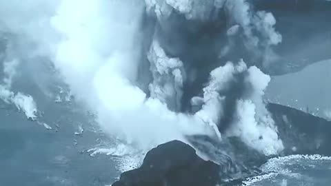 A significant volcanic eruption has occurred on Iwo Jima Island in Japan.