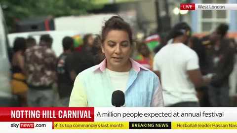 2024 London Carnival - 38 arrests -4 knives - 1 stabbing