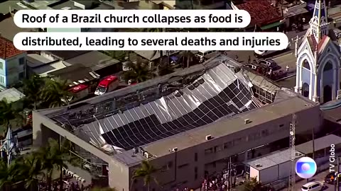 Church roof collapses in Brazil city, killing at least two | REUTERS