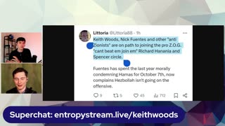 Keith Woods and Paul Town laugh at Erik Striker's "Journalism"