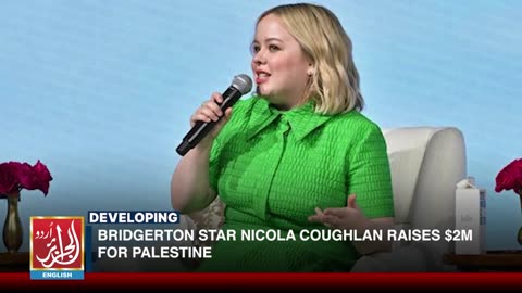 Bridgerton Star Nicola Coughlan Raises $2M For Palestine | Aljazairurdu