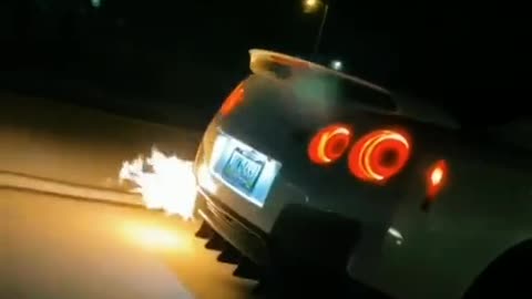 Nissan Gtr BackFire