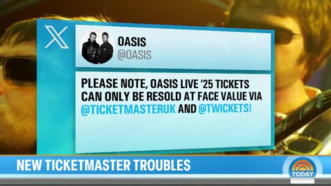 Oasis fans look back in anger over Ticketmaster glitches