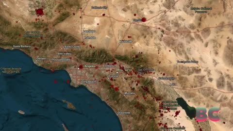 Southern California Breaks Record For Most 4.0+ Mag Quakes In Single Year