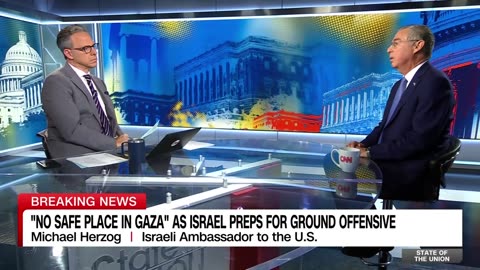 Hear what the Israeli ambassador to the US says about plans for Gaza after war